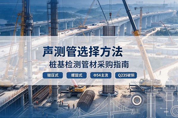 韶关声测管选型标准