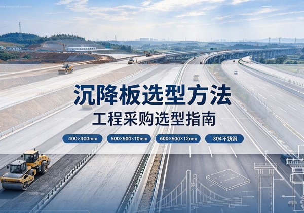 韶关沉降板选择方法